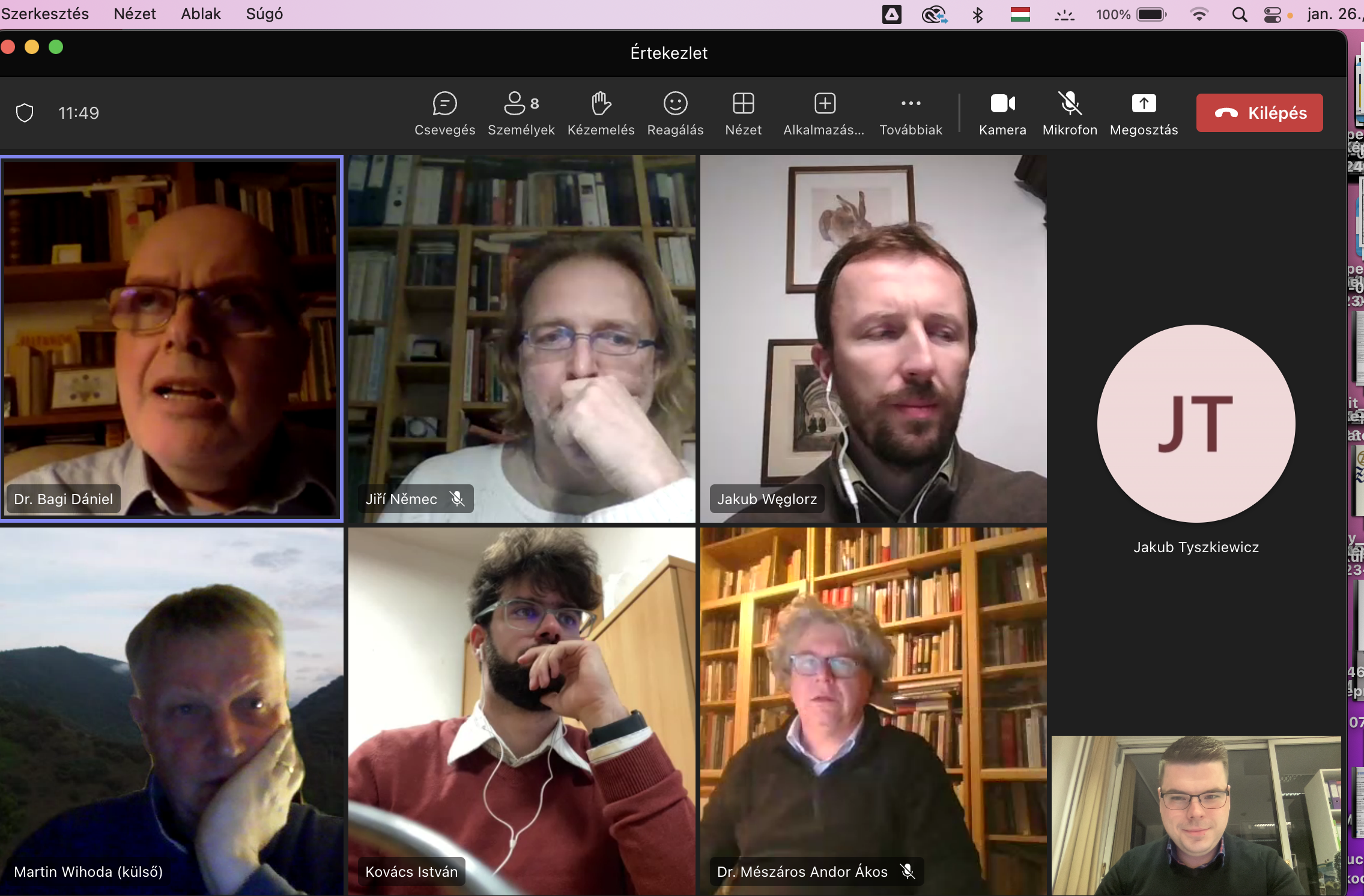 1st Virtual Seminar (Online) – January 2024