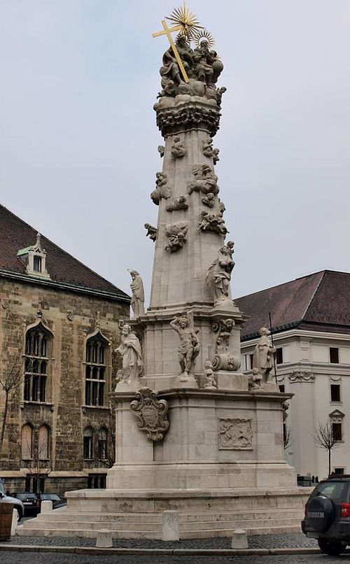 Plague epidemics in Hungary – Statue of the Holy Trinity, Buda Castle