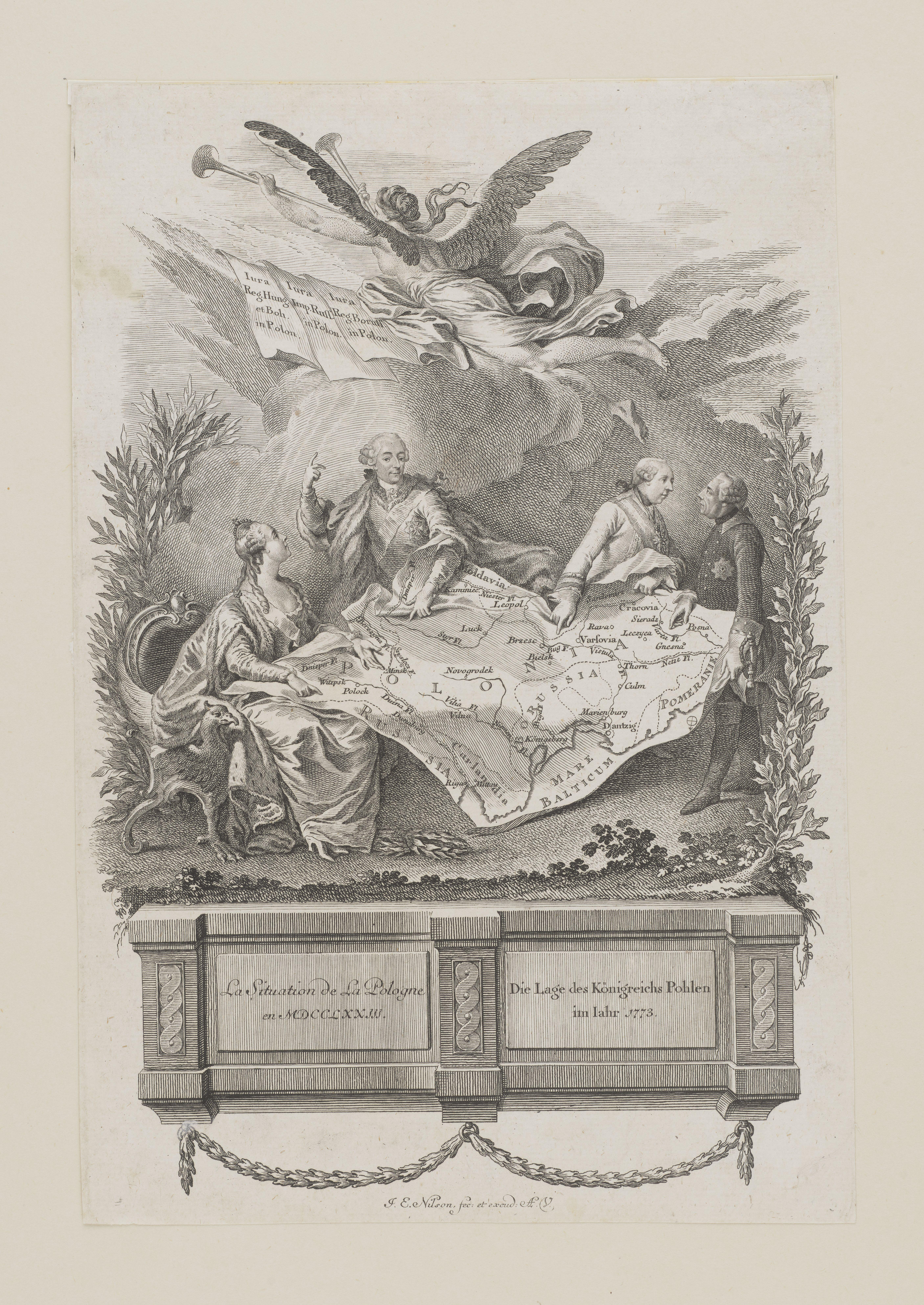 Partitions of Poland and Agreement in Petersburg – Winter Palace, Petersburg