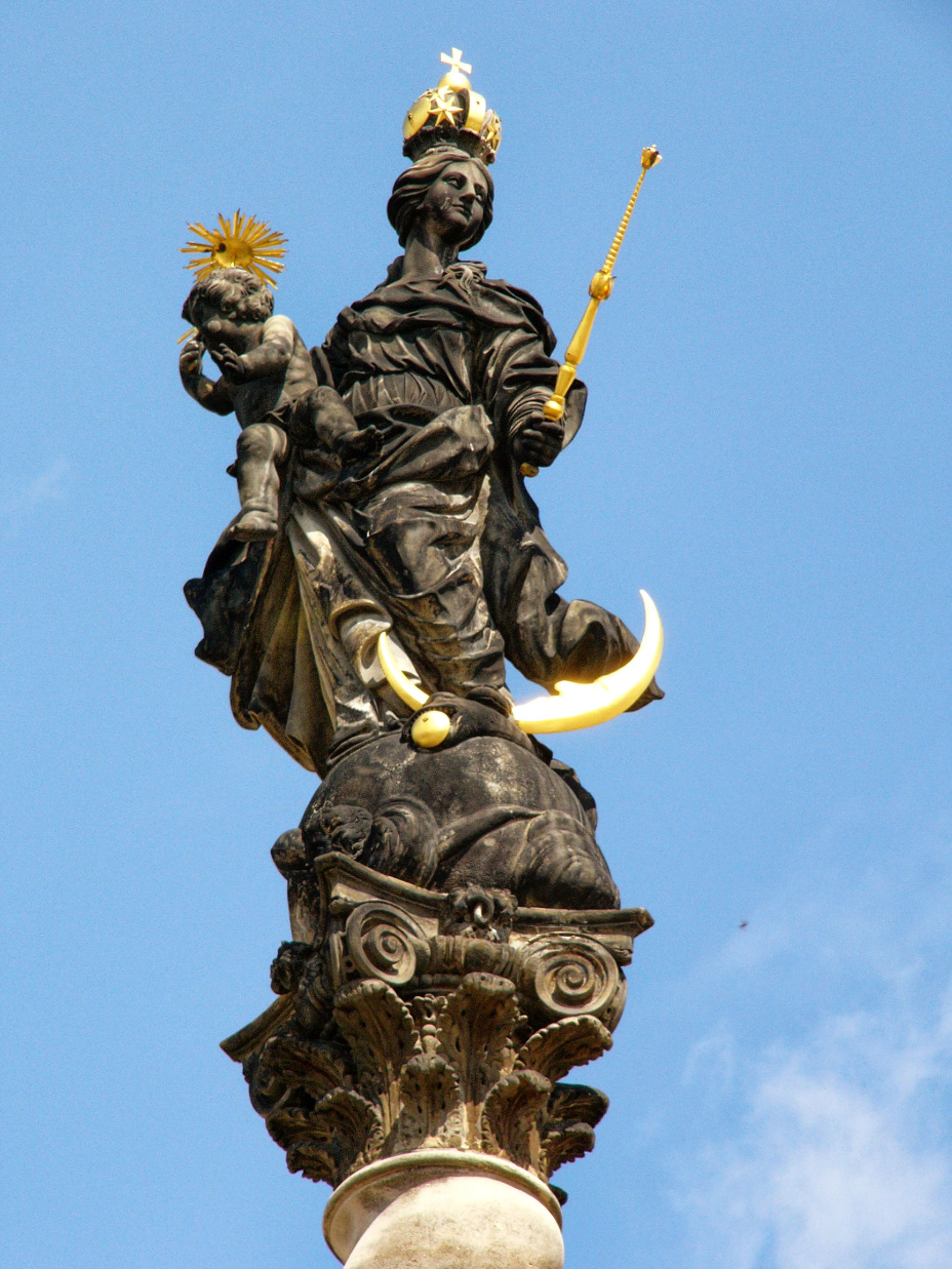 The plague – The Holy Trinity Column, Olomouc